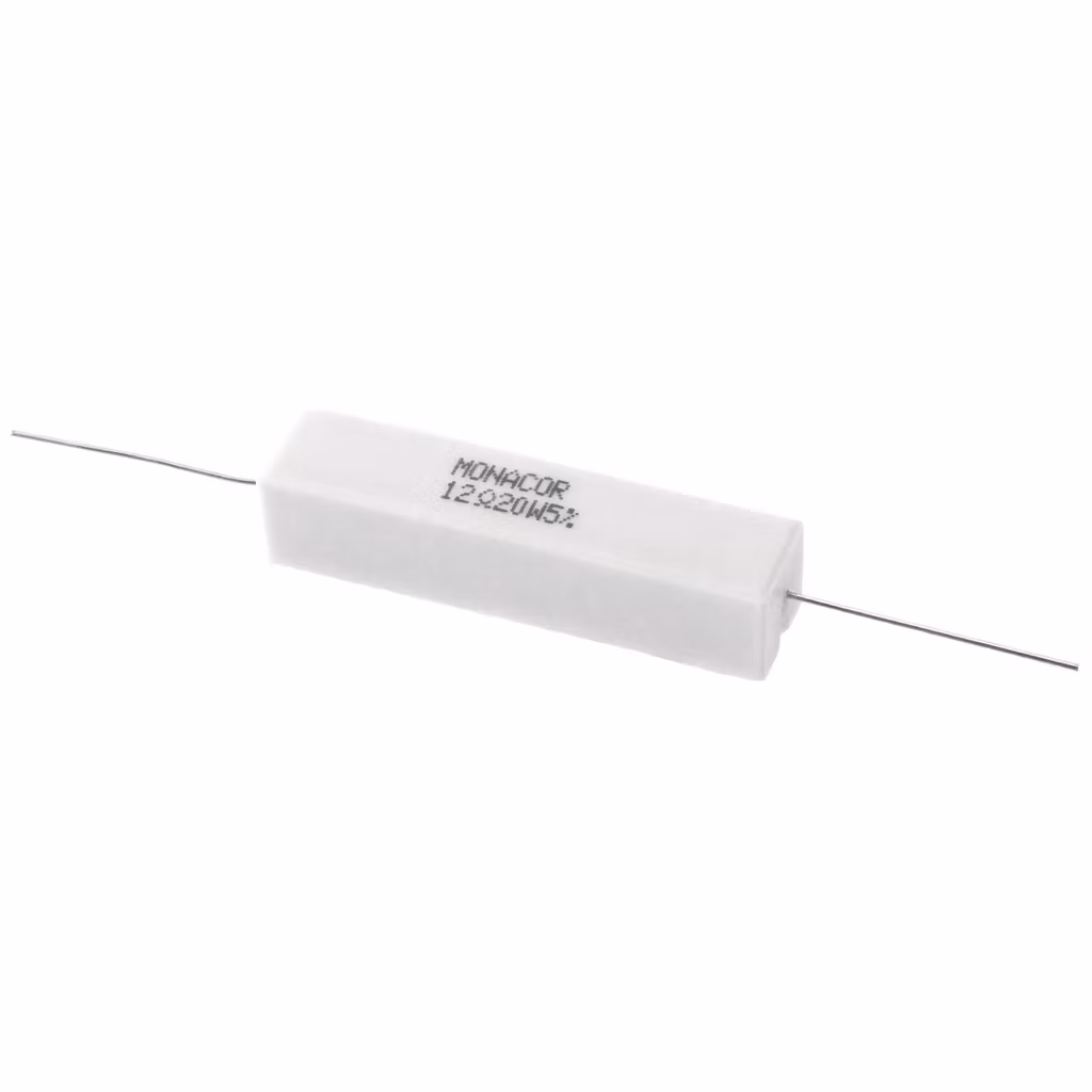 Monacor LSR-120/20 Effektmotstånd 12 Ohm/20W