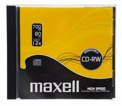 Maxell CD-RW Skiva 10-pack Jewel Case