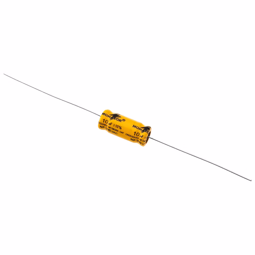 Monacor LSC-100NP Bipolär Elektrolytkond. 10uF (4st/fpk)
