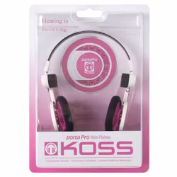 KOSS Hörlur PortaPro 2.0 Original On Ear White Pitahaya