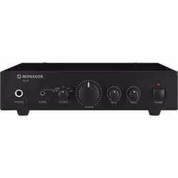 Monacor SA-50 Förstärkare 2x25Wmax