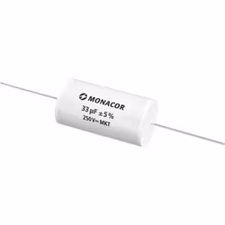 Monacor MKTA-330 Filmkondensator 33uF/250V