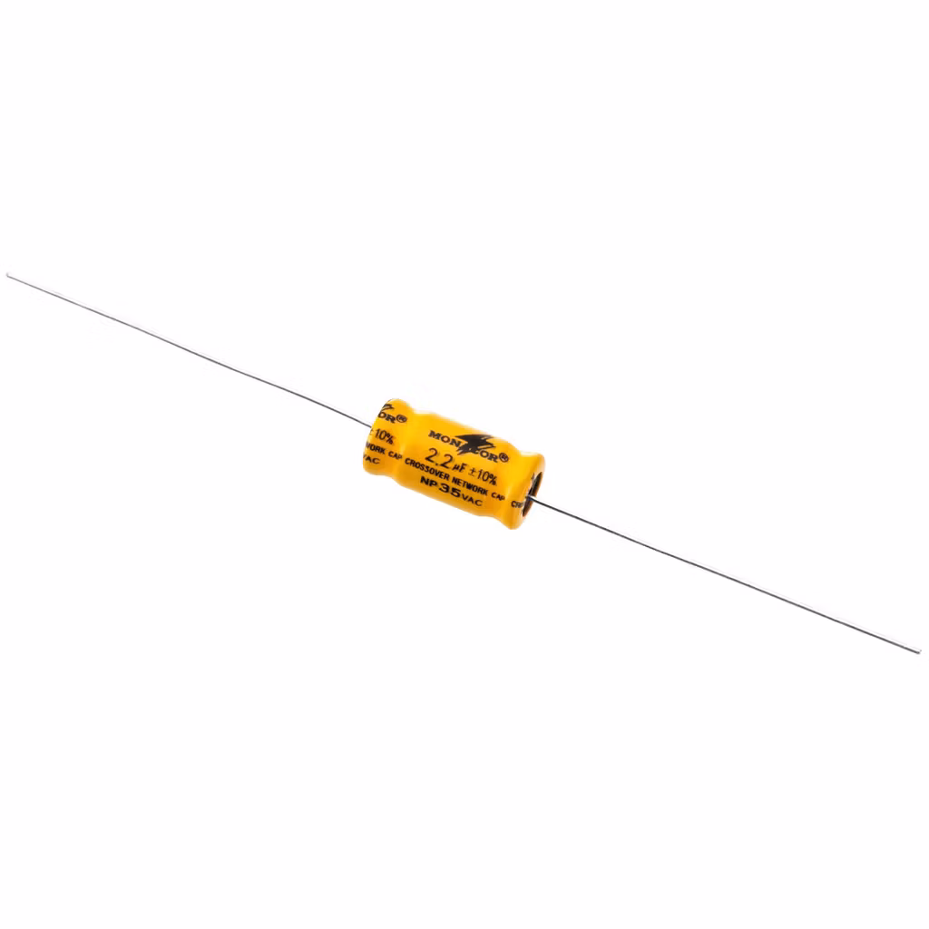Monacor LSC-22NP Bipolär Elektrolytkond. 2,2uF (4 st/fpk)