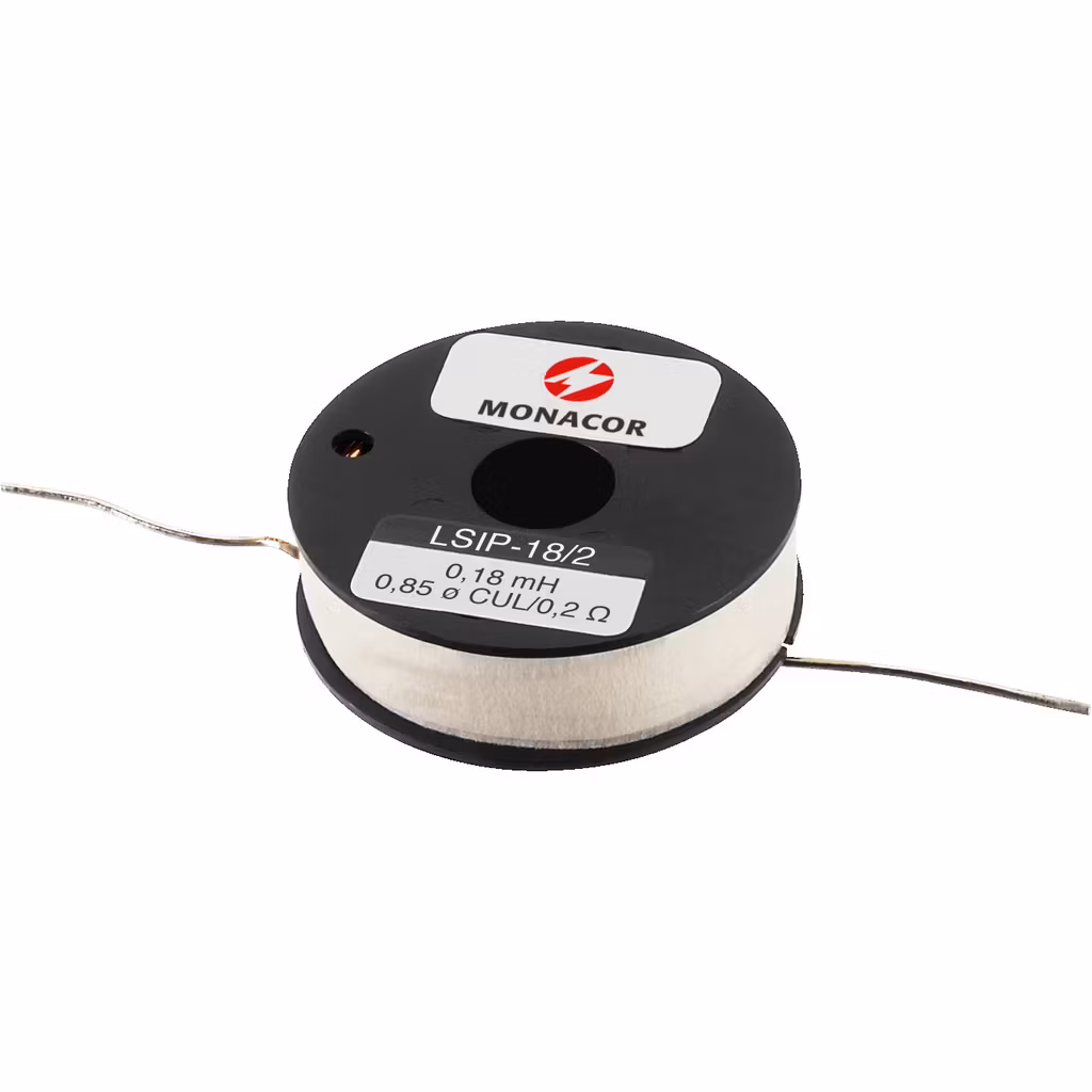Monacor LSIP-18/2 Luftlindad Spole 0.18mH
