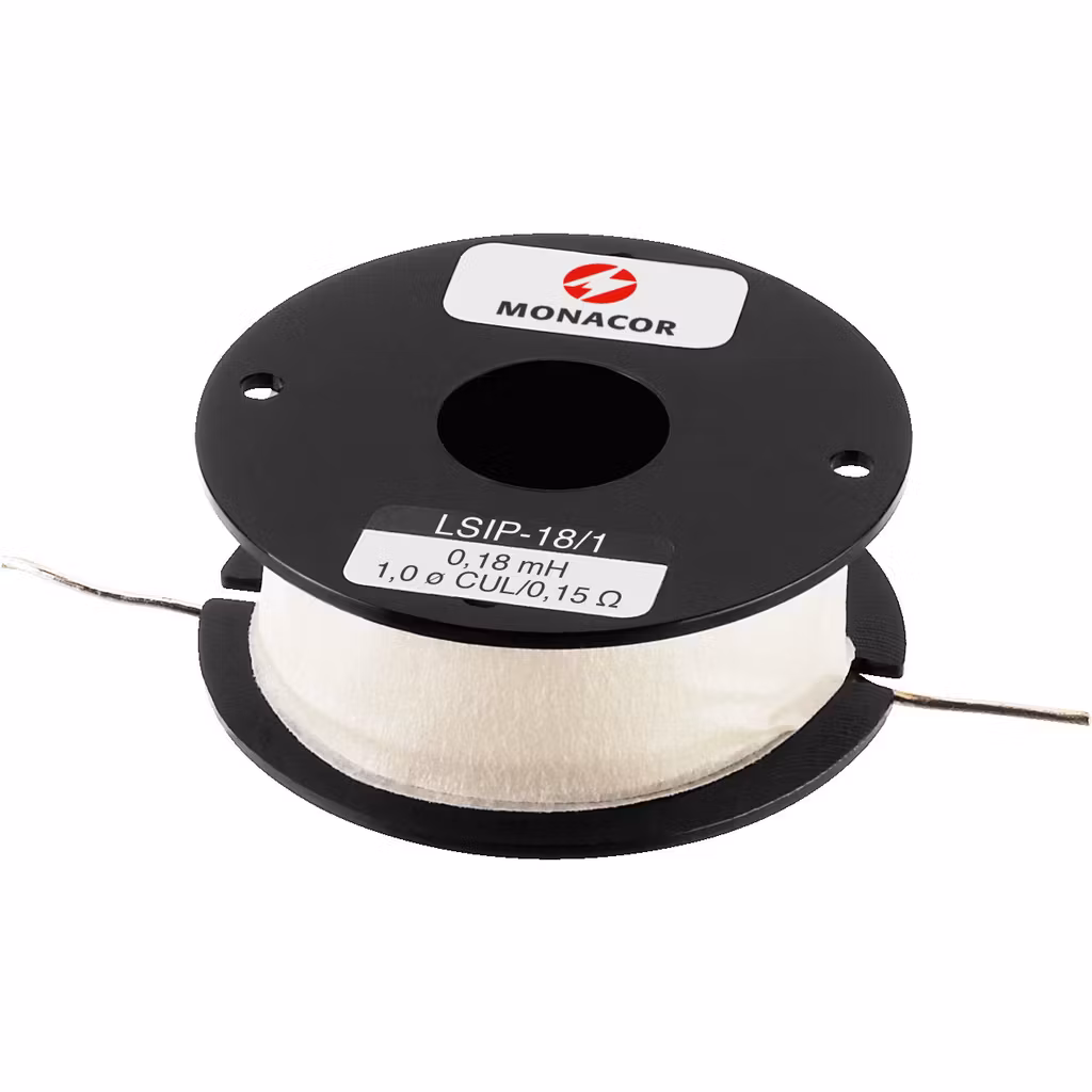 Monacor LSIP-18/1 Luftlindad Spole 0.18mH