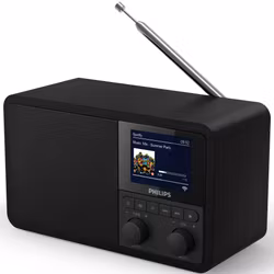 Philips TAPR802 DAB+/Internet/FM Radio Spotify Connect Svart