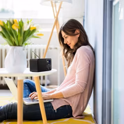 Philips TAPR802 DAB+/Internet/FM Radio Spotify Connect Svart