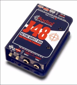 Radial J48 Phantom Powered Active Direct Box