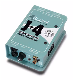 Radial J+4 Balanced -10dB to +4dB Driver