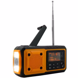 Soundmaster DAB112OR Digital vev-radio. LED-lampa, solpanel o BT