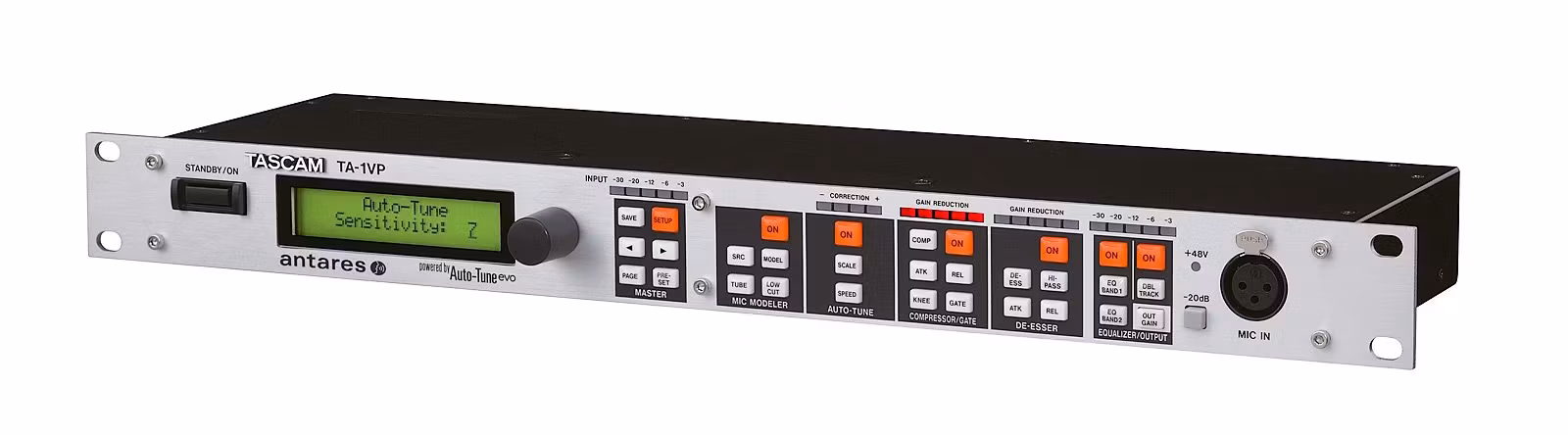 Tascam TA-1VP Vocal Processor - Auto-tune real-time pitch correct.