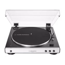 Audio-Technica AT-LP60XBT WH Skivspelare, vit front