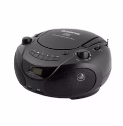 Champion ABB200B Boombox CD/Radio/MP3/USB Black