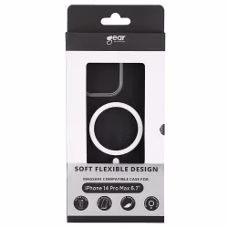 GEAR Mobilskal TPU MagSeries Transparent - iPhone 14 Pro Max