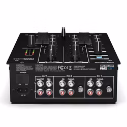 Reloop RMX-10 BT, 2-kanalig kompakt DJ-mixer med blåtand