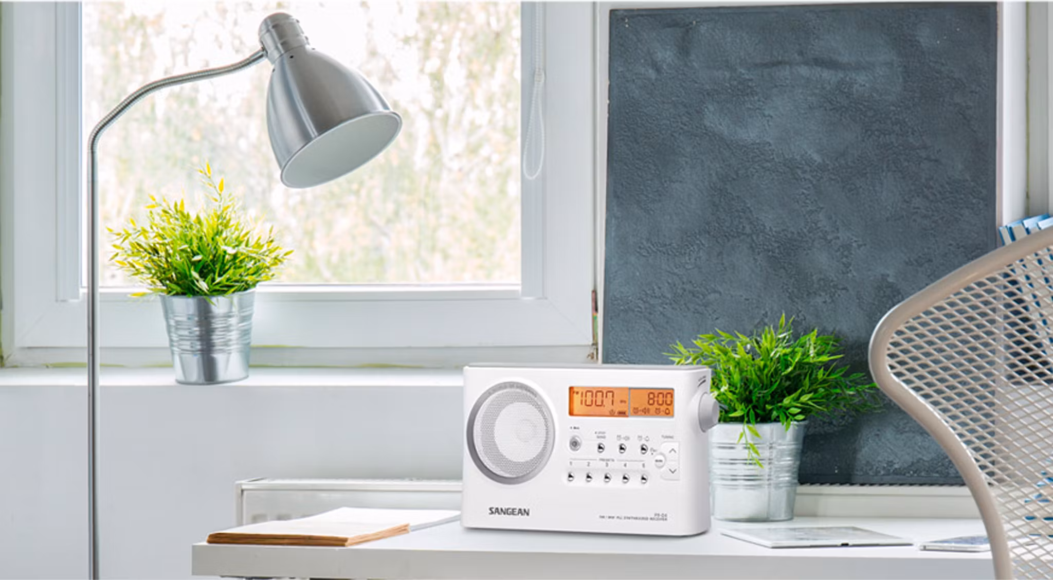 Sangean PRD4 Snabbval/15 minnen VIT