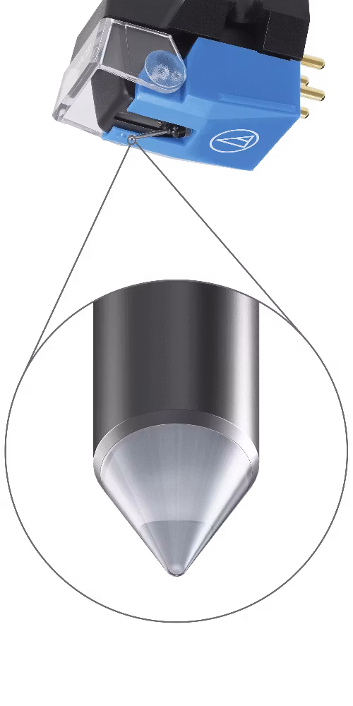 Audio-Technica VM610MONO, Dubbel rörlig magnet, Mono pickup för Mono Vinyl LP