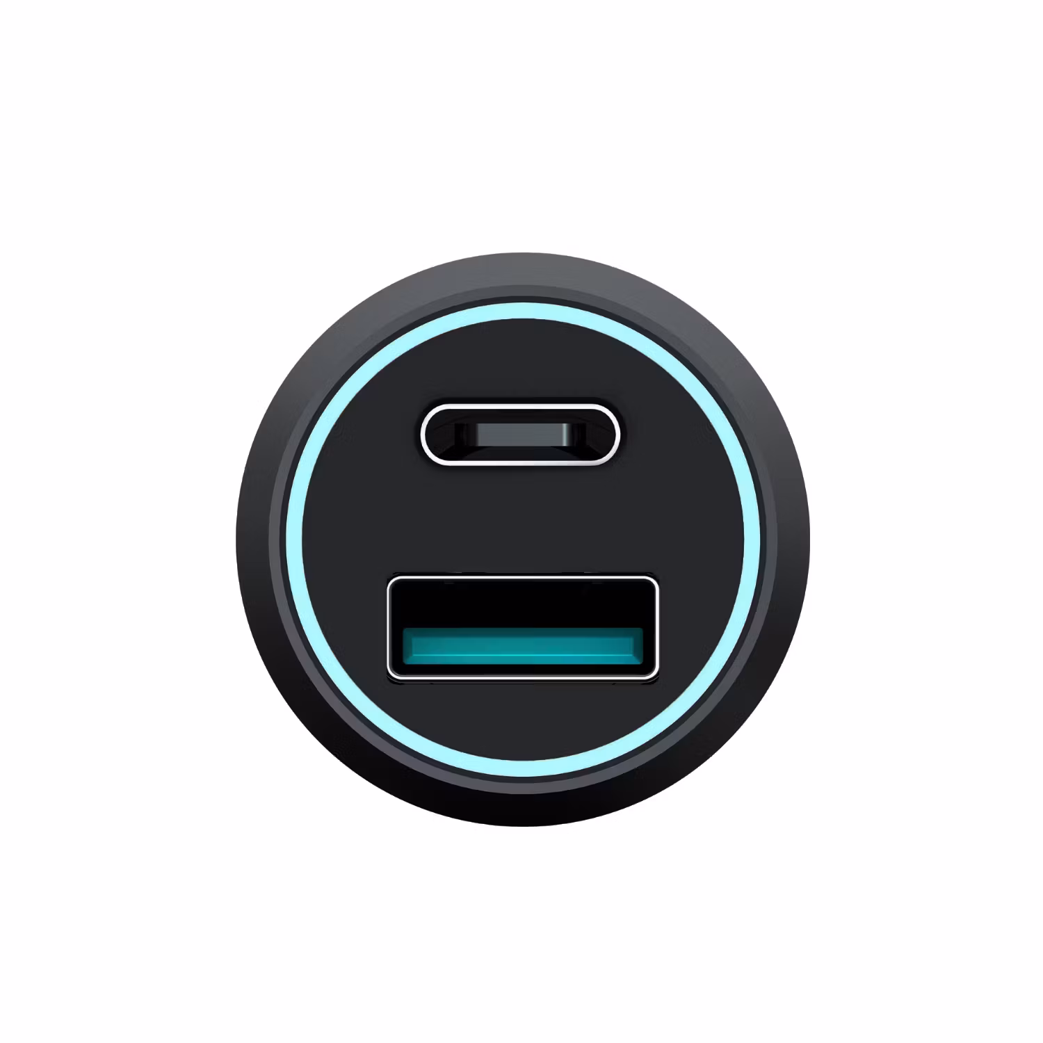 Champion 94845CH  Billaddare 43W 2-port QC/PD Svart