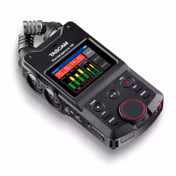 Tascam PORTACAPTURE X6 32-bit float Recorder 4+2