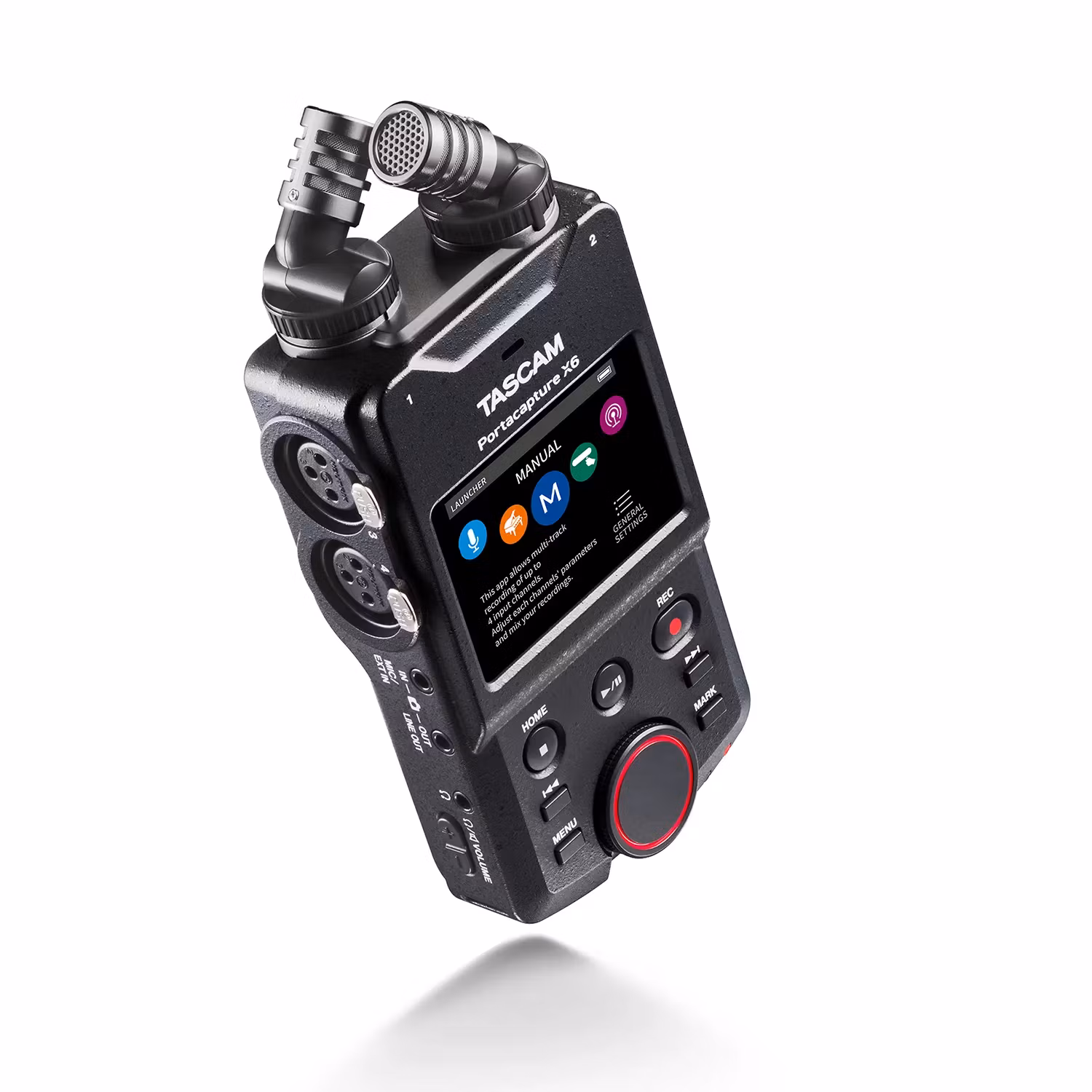 Tascam PORTACAPTURE X6 32-bit float Recorder 4+2