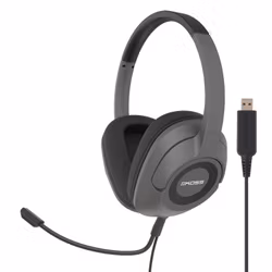 KOSS SB42USB Headset Over-Ear Mic Remote Svart