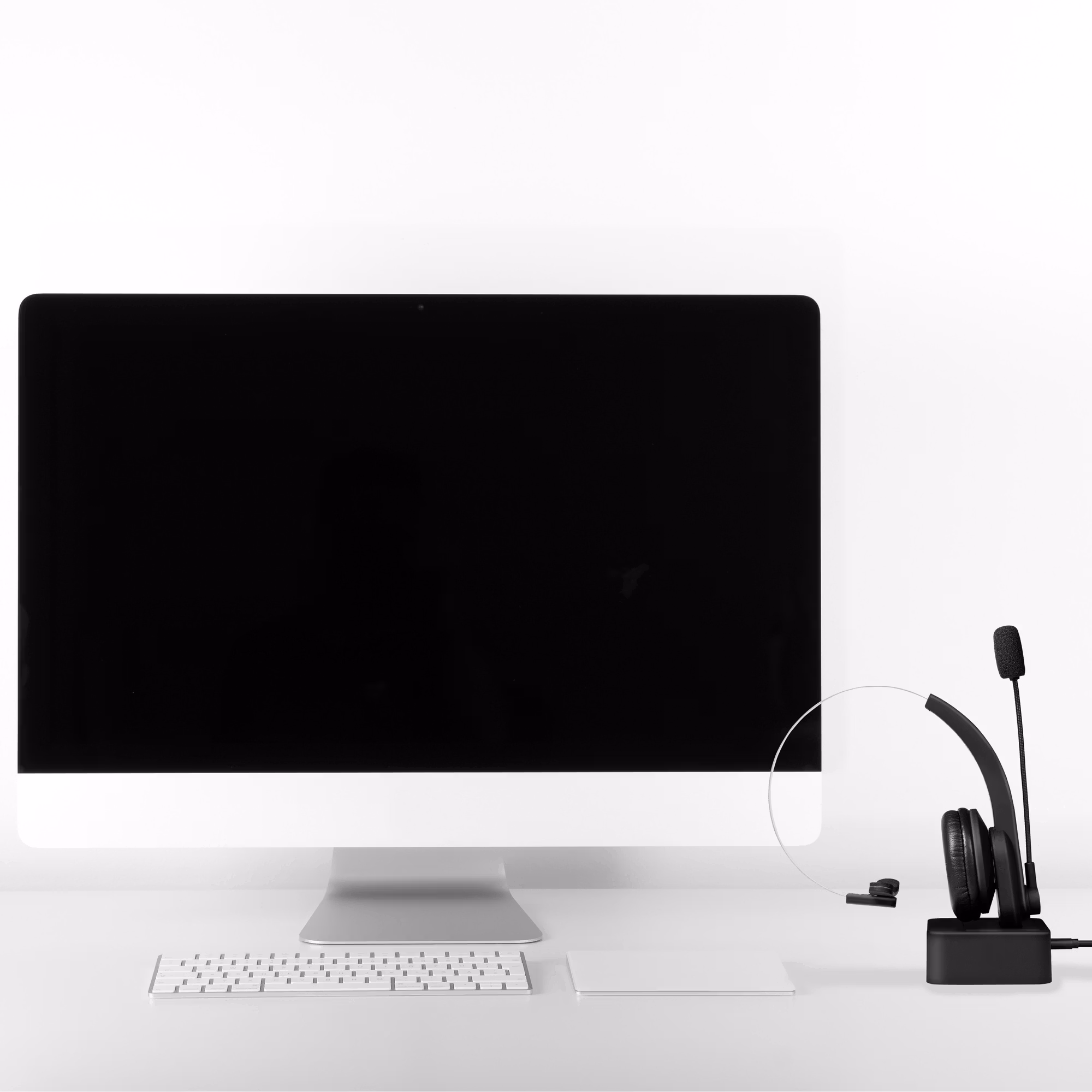 LogiLink BT0059 Bluetooth-headset Mono inkl laddställ