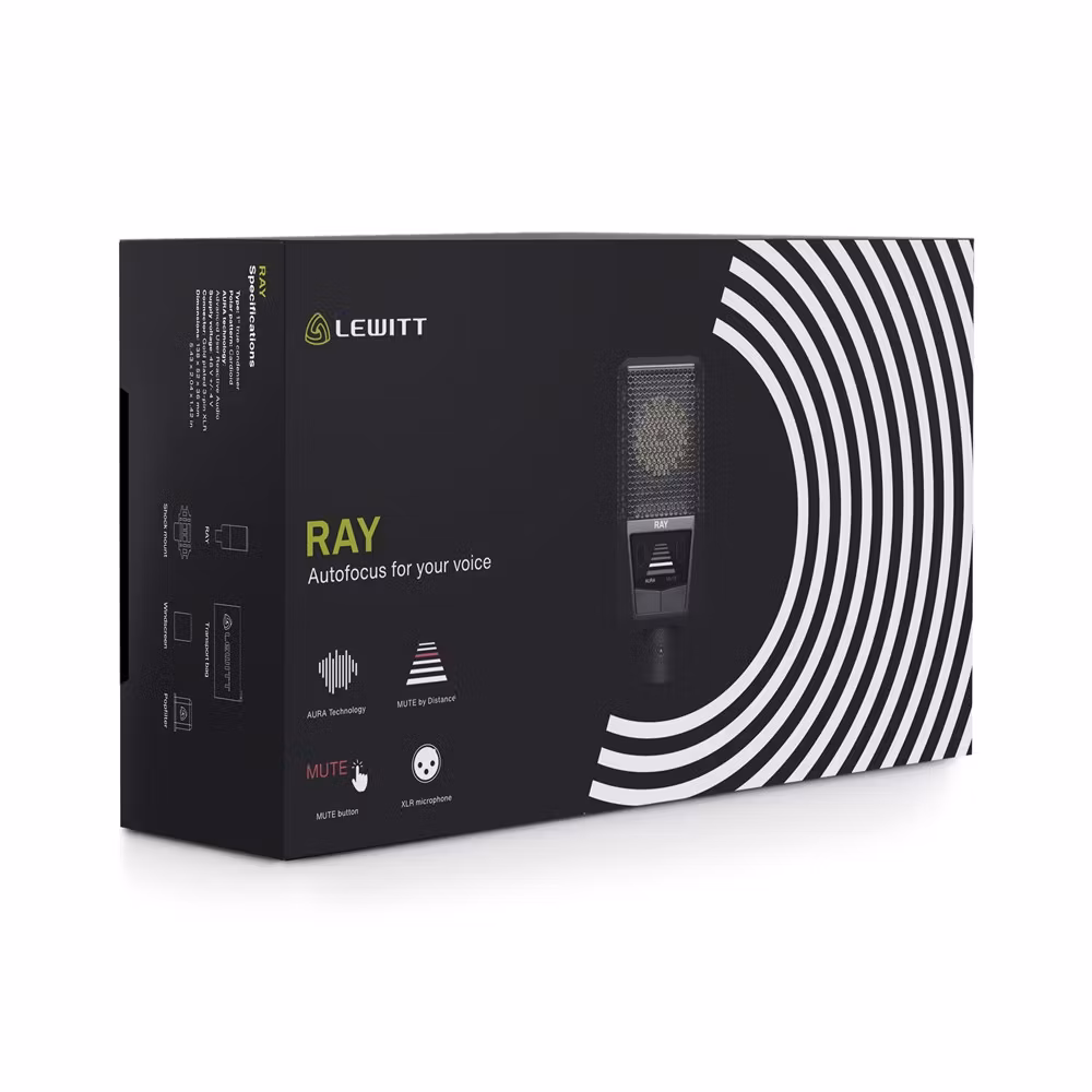 Lewitt RAY Microphone, AURA technology