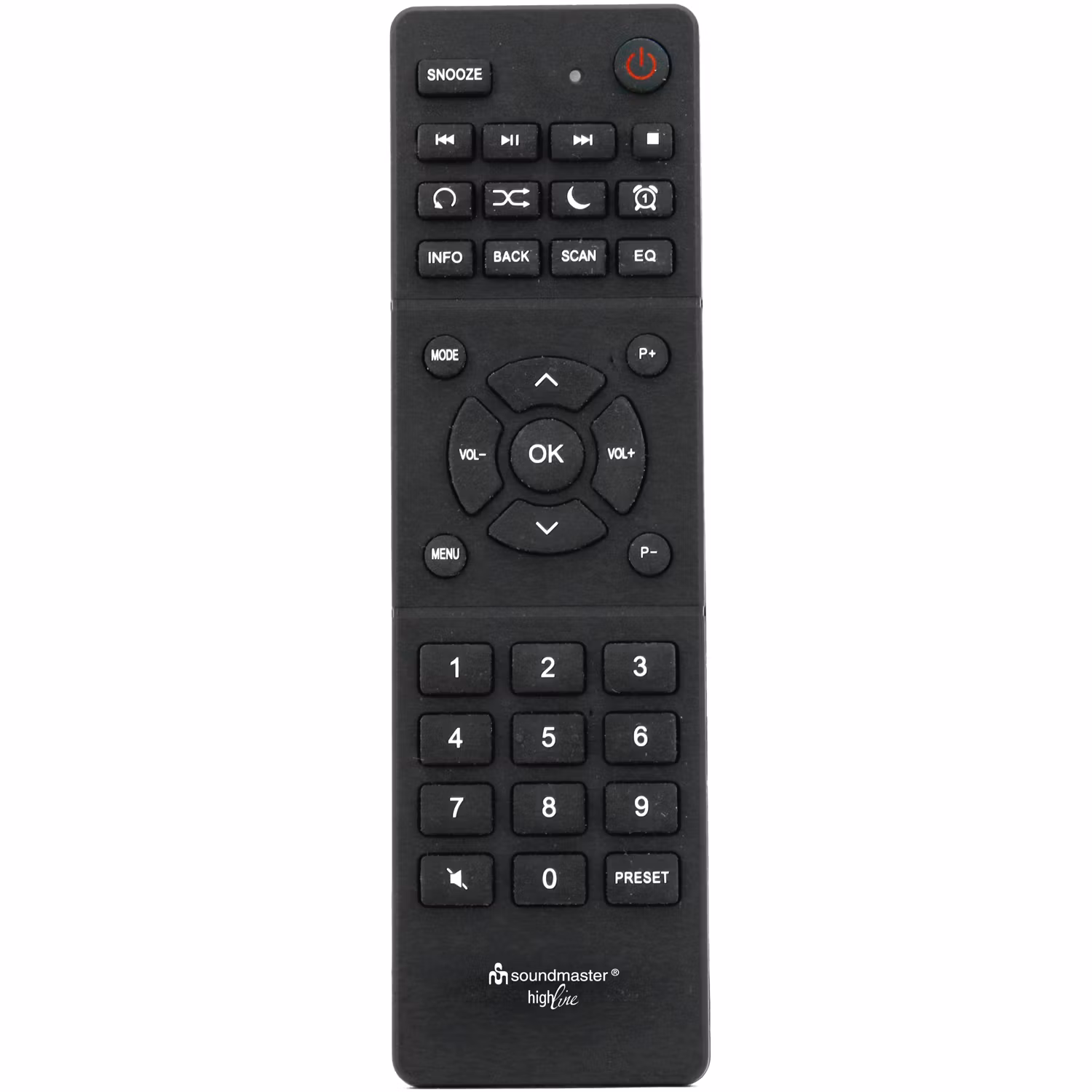 Soundmaster ICD4350SW Multi-ljudsystem med WLAN/LAN-Internet/DAB+/FM-radio, CD/MP3, USB, Bluetooth®, APP-styrd