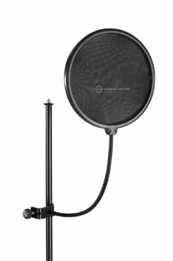 K&M 23966 Popfilter, svart, 200 mm