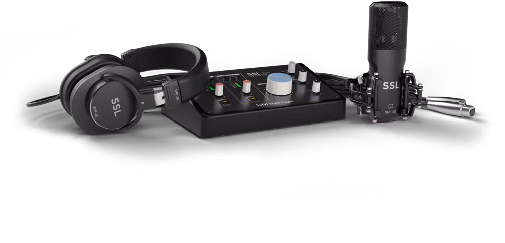 SSL2+ Recording Pack