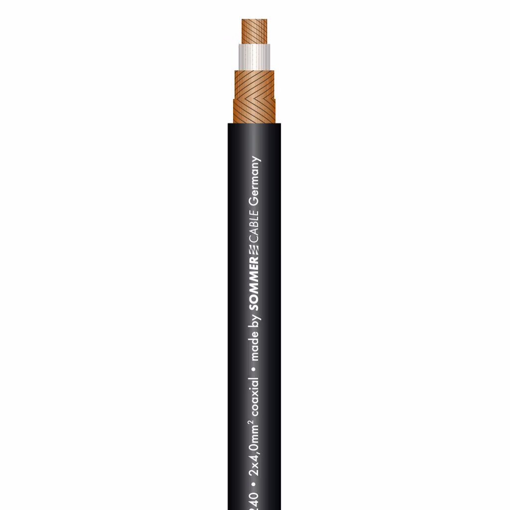 Sommer Cable  440-0201 2x4mm, (pris/m) coaxial högtalarkabel
