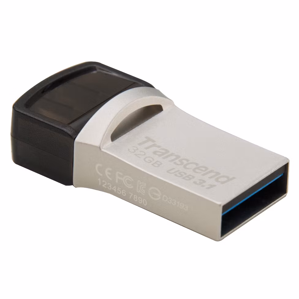 Transcend USB-minne (USB3+Type-C) 32GB