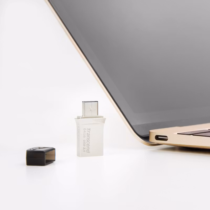 Transcend USB-minne (USB3+Type-C) 32GB