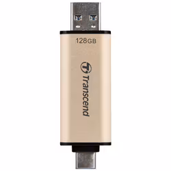 Transcend USB-minne JF930C 2-i-1 (USB3.2/USB-C) 128GB