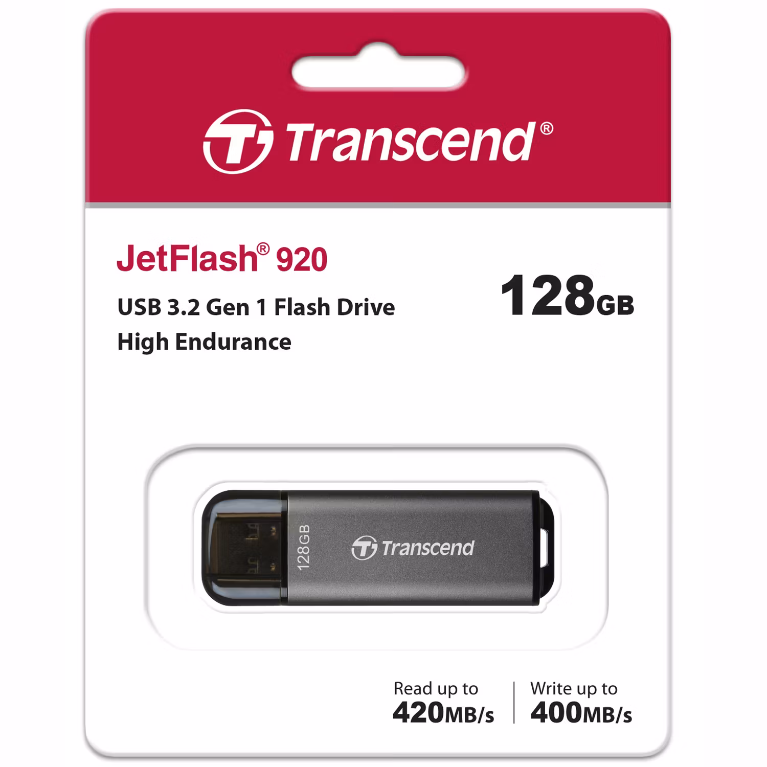 Transcend USB-minne JF930C 2-i-1 (USB3.2/USB-C) 128GB