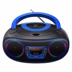 Denver TCL-212 CD Boombox med FM/USB/BT (blå)