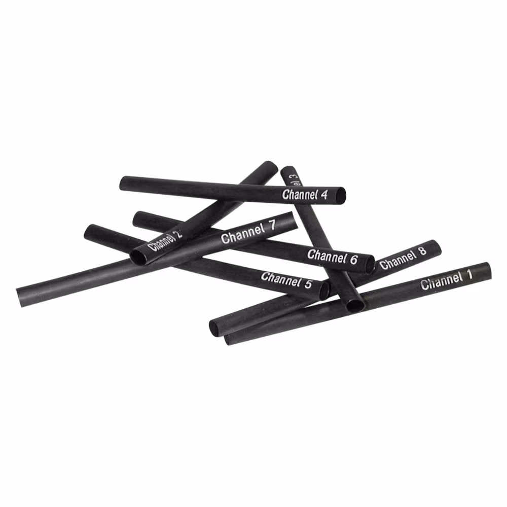 Sommer Cable Krympslang, Kanal 1 – Kanal 8, svart