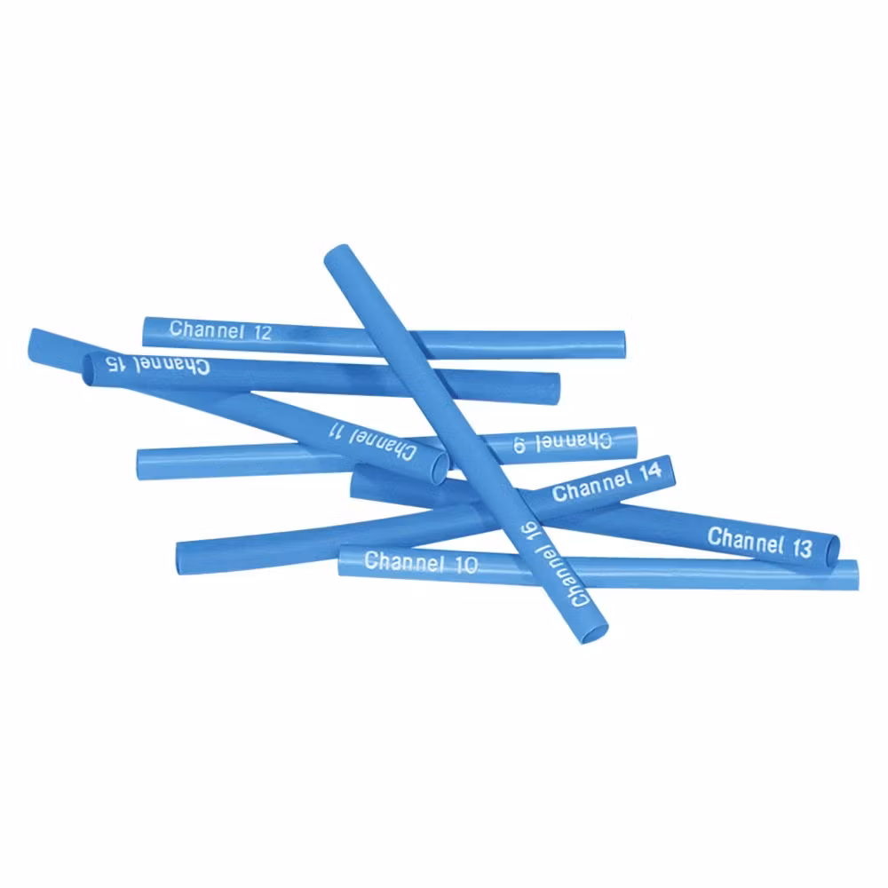 Sommer Cable Krympslang, Kanal 9 – Kanal 16, blå