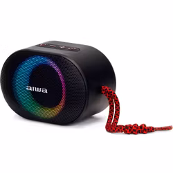 AIWA BST-330RD  Bluetooth-högtalare IPX6 RGB belysning