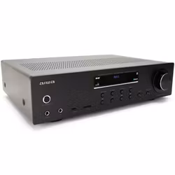 AIWA AMR-200DAB/BK Stereo-receiver med Bluetooth 2 x 100 Watt RMS @4Ohm