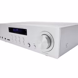 AIWA AMU-120BTSL Förstärkare med Bluetooth 2 x 60 Watt RMS Silver