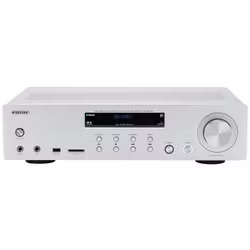 AIWA AMU-120BTSL Förstärkare med Bluetooth 2 x 60 Watt RMS Silver