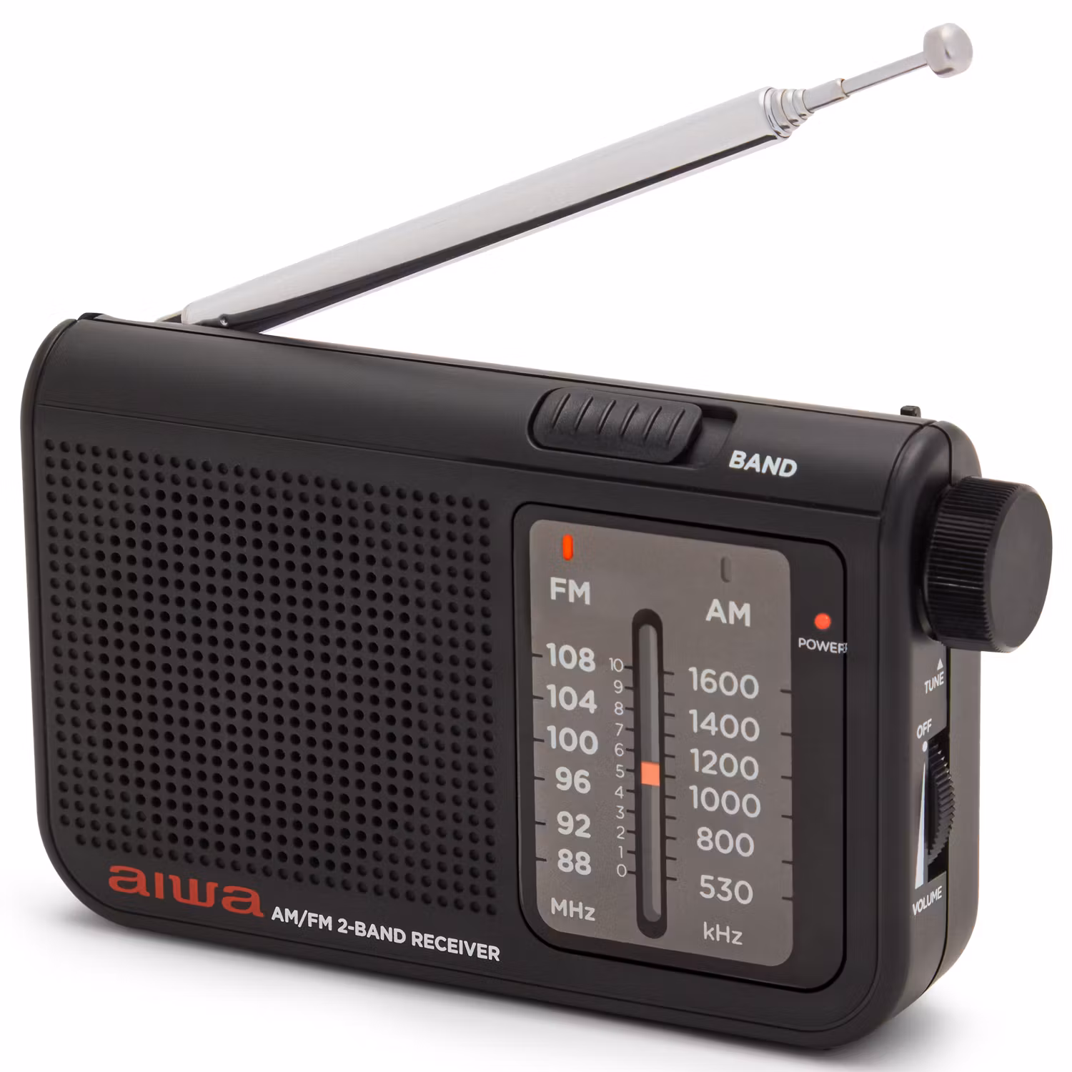 AIWA RS-55/BK Pocket radio med FM/AM Svart