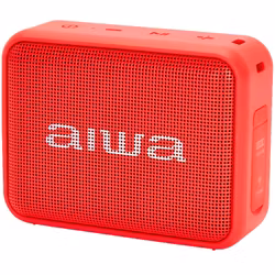 AIWA BS-200RDMKIII Bluetooth-högtalare Röd