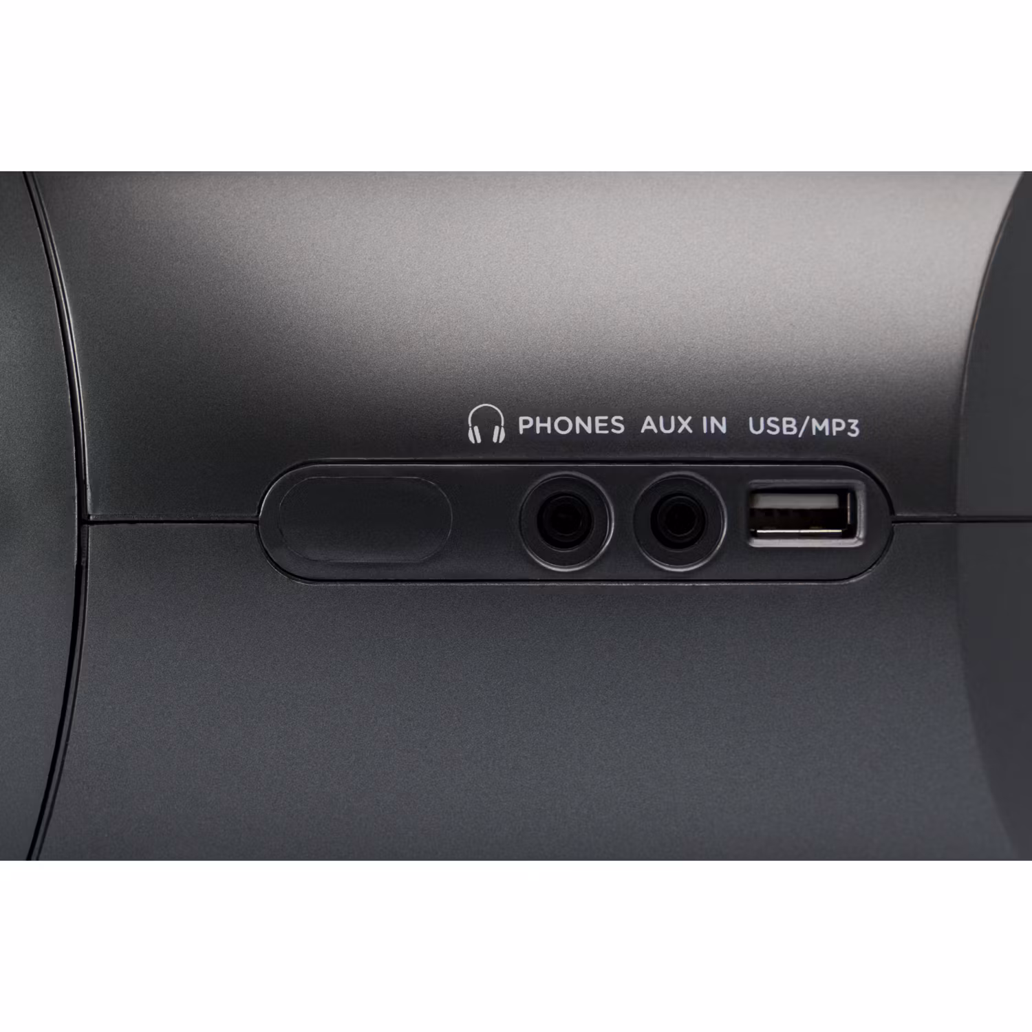 AIWA BBTC-550MG Kassettradio CD/FM-radio/Kassettband/USB/BT Mörkgrå