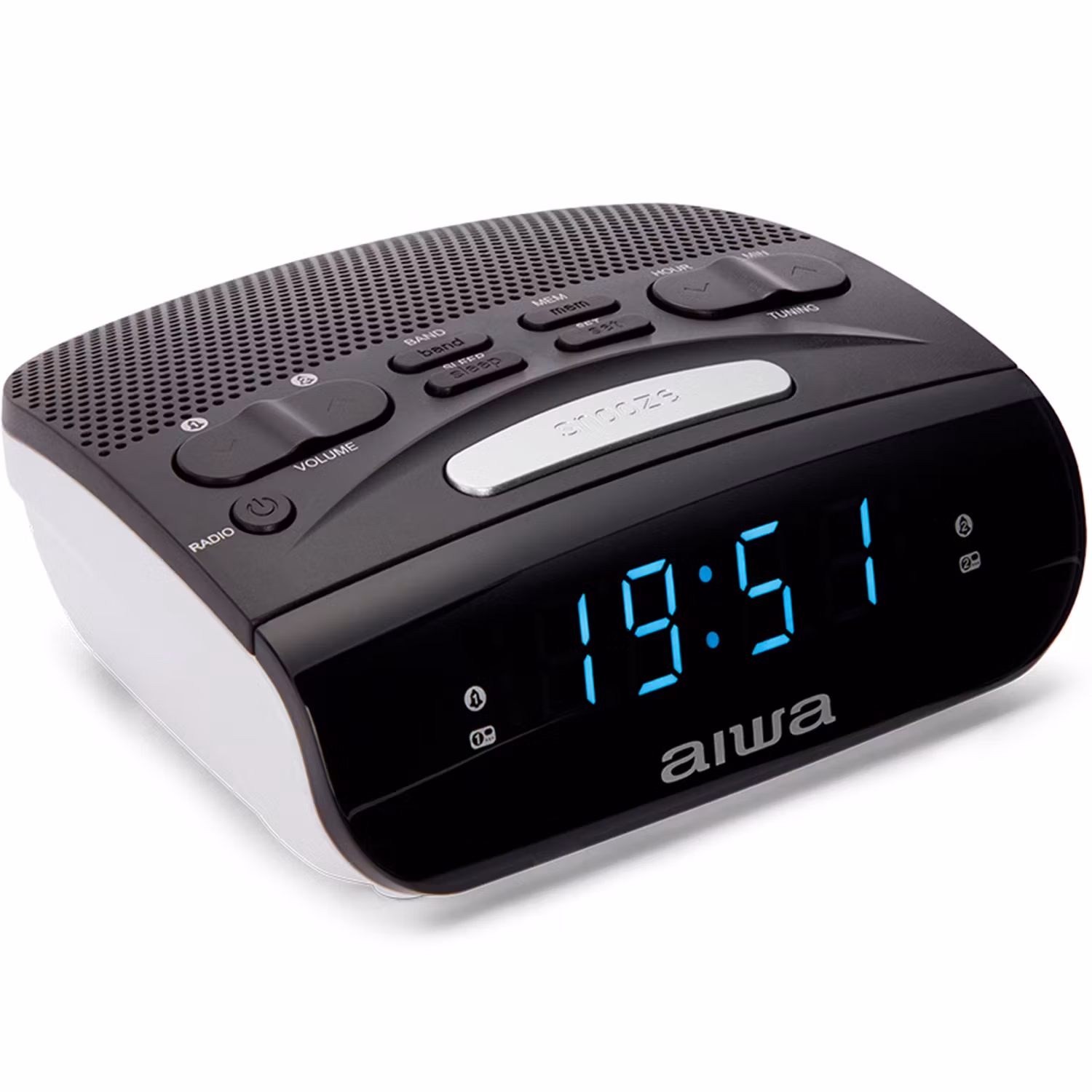 AIWA CR-15 Klockradio med dubbla alarm