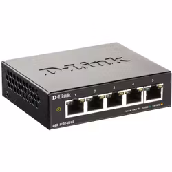 D-Link DGS-1100-05V2 5-port Smart Administrerbar Gigabitswitch