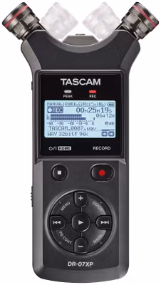 Tascam DR-07XP Stereo Handhållen fältinspelare