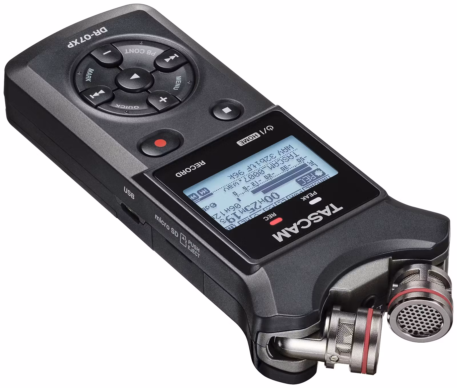 Tascam DR-07XP Stereo Handhållen fältinspelare