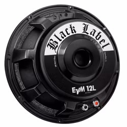 Electro-Voice EVM12L BlackLabel 12" Guitar Speaker 300W Zakk Wilde Black Label Edition, 8 Ohm